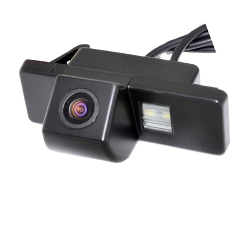 BOYOGOHP HD CCD Car Rear View Reverse Camera Compatible with Nissan Qashqai X-Trail Geniss Compatible with Citroen C4 C5 C-Triomphe Compatible with Peugeot 307cc Pathfinder Dualis(Dynamic Camera)