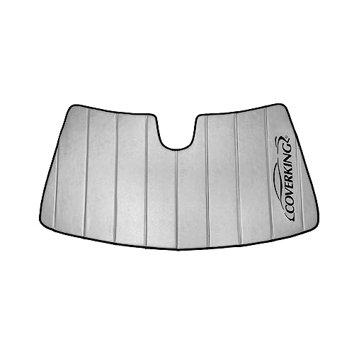 Coverking Custom Designed Interior Windshield Sunshade for Select Porsche 911/912/964/993/996-7/991-2 Models: Proprietary Trilaminate, Foldable with Storage Bag