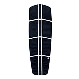 UPSURF SUP Deck Pad Surf EVA 3MM Glue Skidproof Top Stand Up Paddle Board SUP Deck Traction Pad Diamond Plate Pattern (Black)