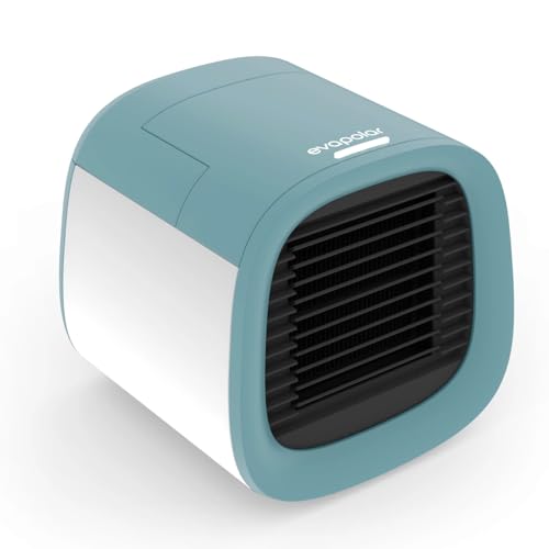 Evapolar Portable AC Unit- Small Personal Air Conditioners - Mini Evaporative Air Cooler for Desk and Camping - Swamp Cooler - Evachill, Blue