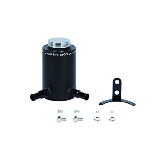 Mishimoto MMRT-PSAWBK Aluminum Power Steering Reservoir Tank Fits Black