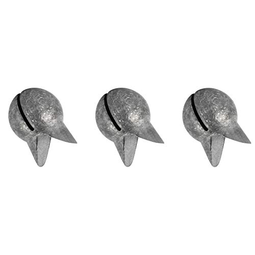 Dr.Fish 100 Pack Removable Split Shot Weights Lead Fishing Sinkers Fly Fishing Line Sinkers Reuseable Clip On Weights Freshwater Saltwater 1/4oz
