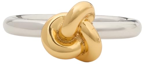 kate spade new york Double Knot Ring, Silver/Gold, 8