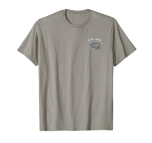 Star Wars Millennium Falcon Patch Graphic T-Shirt Z2 T-Shirt