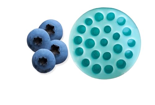 Blueberry Silicone Mold. Realistic Blueberry Food Shape Silicone Mold |Candle Mold| Wax Mold| Soap Mold| Resin Castings| Not Food Grade