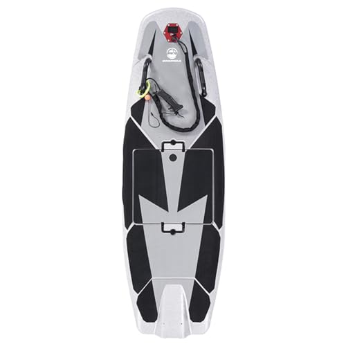 CRONDA Electric Surfboard 55KM Top Speed, Dual Motor Jet Ski Surfing Board, Rechargeable High Speed Surfboard