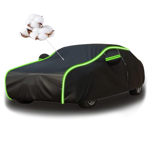 Car Cover Waterproof All Weather for Toyota Corolla Verso 2004-2009, Car Cover Outdoor, Cotton Car Cover, Rainproof Snowproof Windproof Dustproof tbl1626