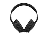 Monoprice Wireless Over Ear Headphones - Active Noise Cancelling (ANC) Bluetooth 5.0, Extended Playtime, Qualcomm aptX Audio, 40mm Drivers, Black