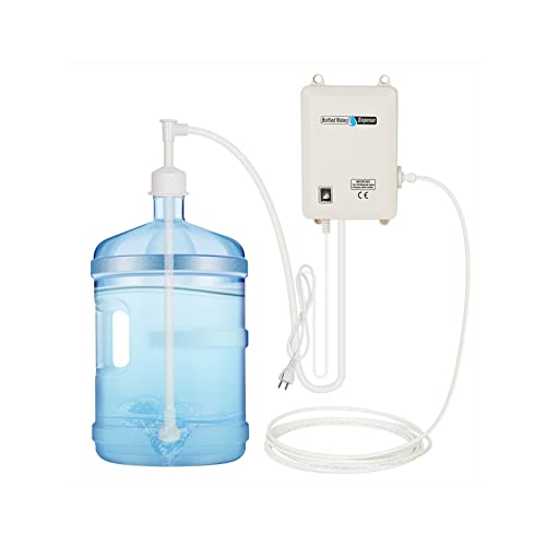 TDRENERGY Bottle Water Dispenser Pump System Automatic 110V 40psi 1 GPM for Home/Office Kitchen Refrigerator Coffee Maker Ice Maker for 3 or 5 Gal Water Bottle Single Inlet