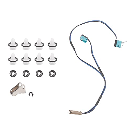 Dasbecan Door Handle Repair Kit Upgraded Compatible with Tesla Model S 2012-2017 with Micro Switch Harness Handle Paddle Door Panel Clips Replaces# 1042845-00-A 1042845-00-B 1016009-00-C