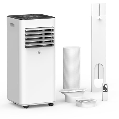 10,000 BTU Portable Air Conditioners, Portable AC With Remote for Room to 450 sq.ft 3 in 1 Air Conditioner With Dehumidification/Air Circulation/Timer And Window Kit