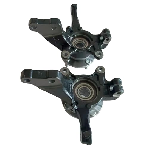 Front Left and Right Steering Knuckles Wheel Bearing Hub Assembly fit for 2013 2014 2015 2016 2017 2018 2019 Nissan Versa For 2014 2015 2016 2017 2018 2019 Nissan Versa Note BR935009LK BR935010LK