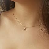 Gold-Filled Star of David Necklace, Dainty Minimalist Star Necklace