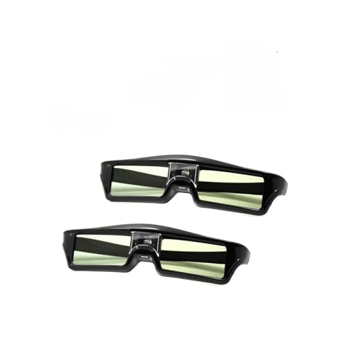 BCWBLWE 2pcs 3D Active Shutter Glasses DLP-Link 3D Glasses。Compatible for Xgimi Z4X/H1/Z5。3D Projectors (Color : 2pcs), fu88yyun01