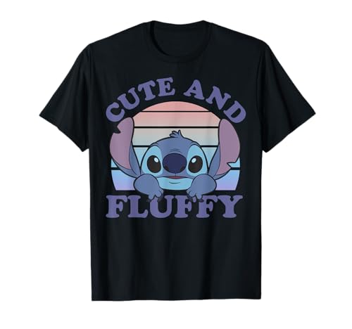 Disney Lilo & Stitch 626 Stitch Day Cute And Fluffy Portrait T-Shirt