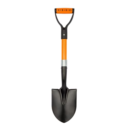 Small Garden Shovel Mini Kids Digging Shovel with Overall Length 28 inches Shovel for Digging, Beach Shovels. Gardening Tools with D-Handel