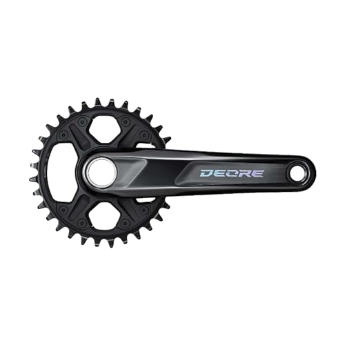 Shimano Deore FC-M6100 Deore chainset, 12-Speed, 52 mm chainline, 32T, 170 mm, Black