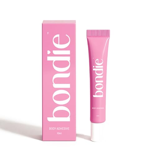 Bondie Body Adhesive Glue for Clothes, Liquid Fashion Tape for Women, Skin Adhesive, Fabric Grip, Strong Butt Glue, Clothing Glue for Outfits and Styling