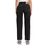 Levi's Womens 94 Baggy (Also Available In Plus) Jeans, Black Stonewash, 25 US