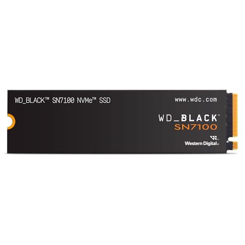 WD_BLACK 500GB SN7100 NVMe Internal Gaming SSD Solid State Drive - Gen4 PCIe, M.2 2280, Up to 6,800 MB/s - WDS500G4X0E [New Version]