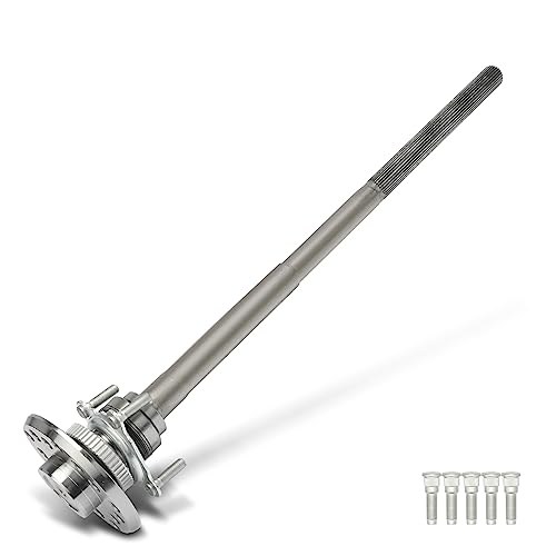 A-Premium Rear Axle Shaft Assembly with Axle Bearing and Seal Compatible with Jeep Wrangler 2007-2011 3.8L, Wrangler 2012-2018 3.6L, Wrangler JK 2018 3.6L, Rear Left or Right, Replace# 68003272AA