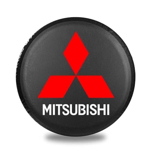 LHRYA Car Spare Tire Cover for Mitsubishi Attrage 2013-2019, Wheel Protection Cover Tire Protective Cover Tire Cover Protection Wheel Protectors Wheel Covers,14inch