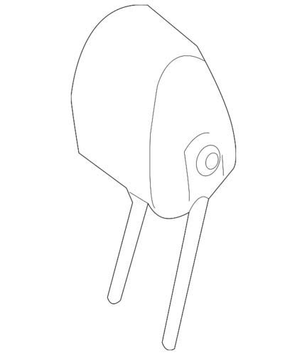 Mercedes Benz Genuine Headrest 205-970-33-50-7M97