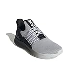 adidas Men's Lite Racer Adapt 7.0 Shoes Sneaker, White/Black/White, 10.5