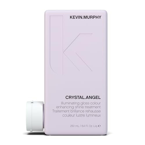 KEVIN.MURPHY CRYSTAL.ANGEL - Colour Shine Hair Treatment - For Colour Gloss - For Coloured or Natural Hair - For Blonde & White Tones - Hair Repair & Shine - 250 mL / 8.4 fl oz