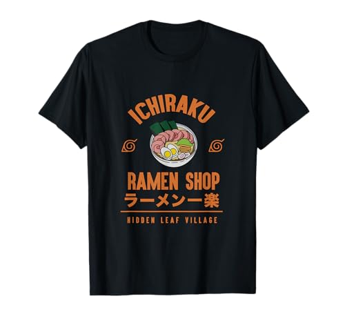 Naruto Shippuden Anime Cartoon Ramen Shop T-Shirt
