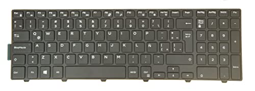 Latin Spanish Keyboard for Dell Inspiron 15-5542 5543 5545 5547 5548 5551 5552 5555 5557 5558 5559 5566 5576 5577 071M2C Black