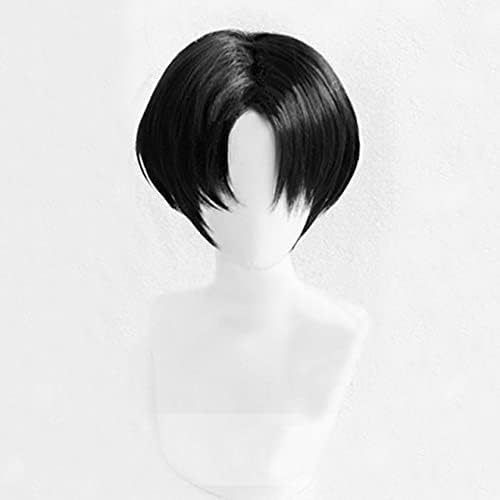 KAPVXRKI Killing Stalking Yoon Bum Yoonbum Cosplay Wig Heat Resistant Synthetic Wigs for Halloween Costume Party Role Play+Wig Cap