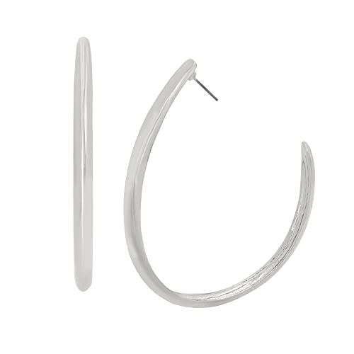 C Hoop Earrings