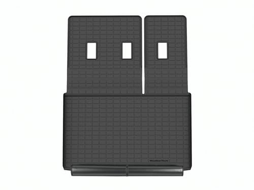 WeatherTech Cargo Trunk Liner for Escalade ESV, Escalade-V ESV, Yukon XL, Suburban - Behind 3rd Row w/Bumper Protector (401466IMSK) Black