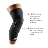 McDavid Knee Compression Sleeves, McDavid Knee Pads for Volleyball, Basketball, Weightlifting, and More, Moisture Wicking Knee Sleeves for Men and Women, HEX (1 Pair)