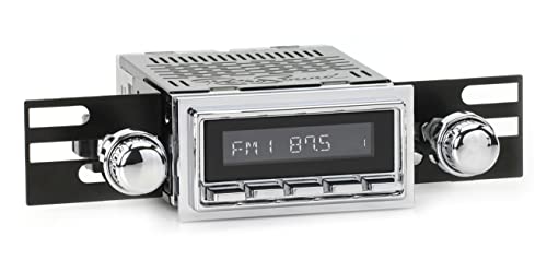 RetroRadio Compatible with 1956-73 Volkswagen Bus Features Include Bluetooth, USB, AM/FM HC-M2-127-06-76VW