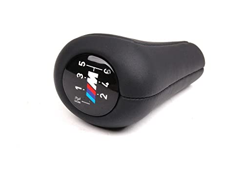 BMW Genuine Leather/M Plaque/6-Speed Gearshift Knob