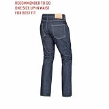 WICKED STOCK Motorcycle Jeans for Men-CE LEVEL2 Armor-Motorcycle Jeans-Motorcycle Riding Jeans-Motorcycle Pants-Dark Blue