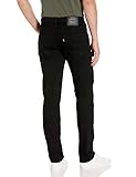 Levi's Men's 511 Slim Fit Jeans (Also Available in Big & Tall), Black 3D Washed, 33W x 30L