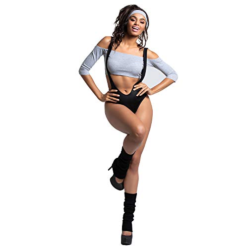 Yandy Small-Medium Deluxe Get Into Physical Fitness 80's Aerobics Halloween sexy Costume