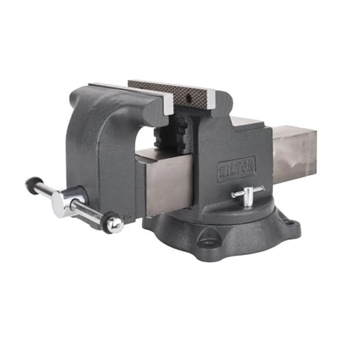 Wilton Shop Bench Vise, 8" Jaw Width, 8" Max Jaw Opening, 4" Throat (Model WS8)