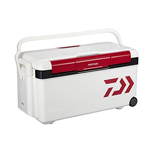 Daiwa HD II GU 3500 Provider Trunk Cooler Box, Red, 9.8 gal (35 L), Fishing