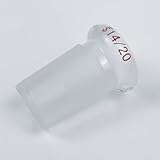 ADAMAS-BETA Glass Converter Adapter Glass Transfer Reducer for Chemistry Laboratory (14mm Female to 19mm Male)