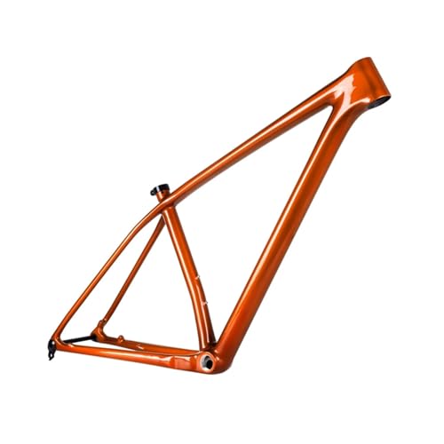 Boartechs T1000 Carbon 29 Hardtail Mountain Bike Frame E+P+S Technology B+S+A 12x148mm 29er Carbon Frame(Transparent Orange,Size L Glossy)