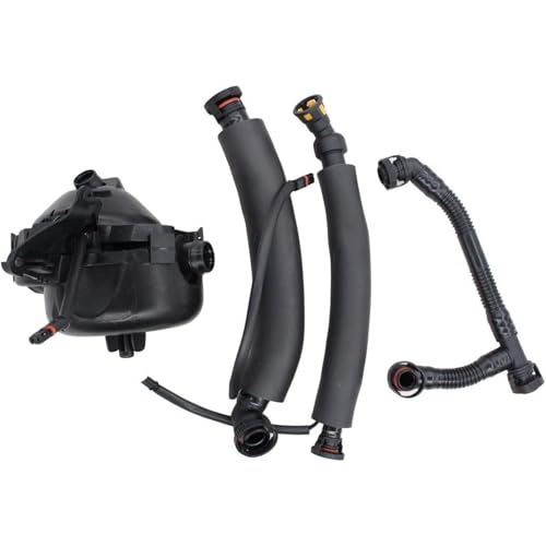 Crankcase Vent Ventilation Valve PCV Breather Hose Kit Compatible With N52 3.0L 2006-2007 BMW 325i 325xi 330i 330xi 525i 525xi 530i 530xi Z4 E90 E91 E60 E61