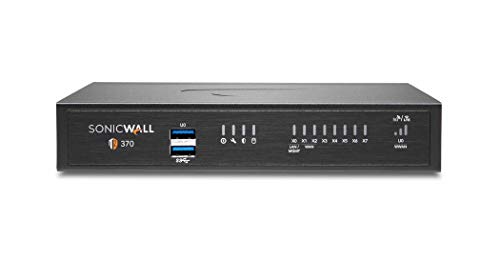 Sonicwall TZ370 Secure Upgrade Plus - 3YR Advanced Edition (02-SSC-6821) | TZ370 Network Security Appliance with 3 Year Advanced Protection Service Suite | Next-Generation Firewall