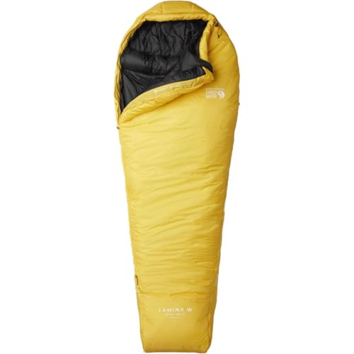 Mountain Hardwear Lamina 0F Sleeping Bag - Women's, Mustard, Reg/Right Zip