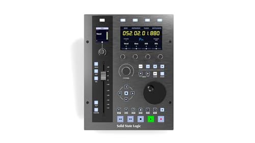 Solid State Logic UF1 Advanced DAW Controller with 100mm Motorized Fader, Dual High-Resolution Displays, and 46 Soft Keys