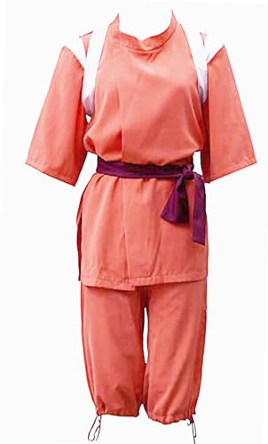 YTONCMON Girls Red Kimono ogino chihiro Shorts Cosplay Costume (Female- Small)