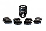 Compex Wireless USA 2.0 Muscle Stimulator w/ TENS Bundle Kit: Muscle Stimulation Machine, with Snap Electrodes,Programs, Wireless PODs etc, Black